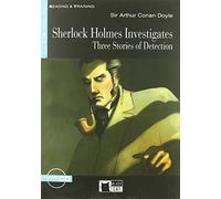 Sherlock Holmes Investigates: Three stories of detection + Audiobook [Lingua inglese]