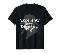 Sherlock Holmes - Maglia detective britannico 221B Baker Street Maglietta