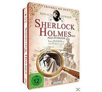 Sherlock Holmes Metalbox : Alle 39 Folgen der TV Serie / Im Zeichen der Vier / Der Hund von Baskerville & Bonus Hörspiel