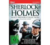 Sherlock Holmes (mit Matt Frewer) - Komplettbox / Die komplette 4-teilige Spielfilmreihe mit Matt Frewer als Meisterdetektiv (Pidax Serien-Klassiker)
