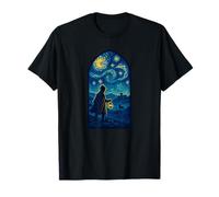 Sherlock Holmes Notte Stellata Detective Vintage Maglietta