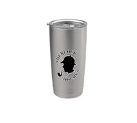 SHERLOCK HOLMES | Perfetto per gli amanti dei libri investigativi- Bicchiere termico in acciaio inox doppia parete