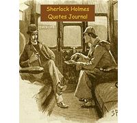 Sherlock Holmes Quotes Journal: 8x10 Journal/Diary 183 Ruled Blank Pages