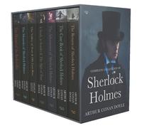 Sherlock Holmes Series Complete Collection 7 Books Set by Arthur Conan Doyle (Return,Memories,Adventures,Valley of Fear & His Last Bow,Case-Book,Hound of Baskerville & Study in Scarlet & Sign of Four)