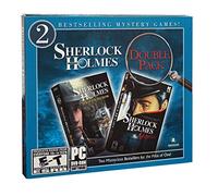 Sherlock Holmes Silver Earring & Nemesis Double Pack