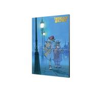 Sherlock Holmes Wall Art in Legno Sherlock e Watson 35 X 50 Cm Semic