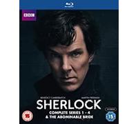 Sherlock - Il banchiere cieco / Sherlock (Complete Series 1-4) / Abominable Bride - 10-Disc Box Set [ Origine UK, Nessuna Lingua Italiana ] (Blu-Ray)