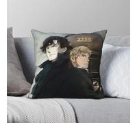 Sherlock John Watson 221B federa in poliestere e velluto con cerniera creativa decorazione per cuscino per la casa