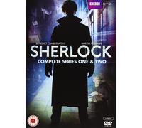 Sherlock - Series 1-2 (DVD) Benedict Cumberbatch Martin Freeman Una Stubbs