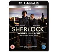 Sherlock Series 1 [4K Ultra-HD] [Blu-ray] [2018][Edizione: Regno Unito]