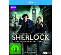 Sherlock - Staffel 1 [Blu-ray] (Blu-ray) Cumberbatch Benedict Freeman Martin