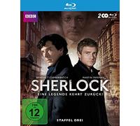 Sherlock - Staffel 3 (Blu-ray) Cumberbatch Benedict Freeman Martin Graves Rupert