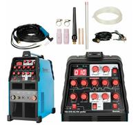 Sherman TIG 210 AC/DC Pulse Welder Inverter 230V 200A/60% IGBT 2T/4T Display Con