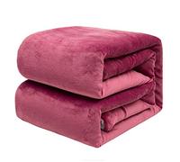 Sherpa - Coperta per divano e divano, in pile super morbido, a doppio strato, calda e soffice, reversibile, in microfibra, 001-130 x 160