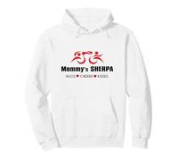 Sherpa Iron Triathlete Triathlon della Mamma ABBRACCIA Salute Baci Felpa con Cappuccio