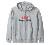 Sherpa Iron Triathlete Triathlon della Mamma ABBRACCIA Salute Baci Felpa con Cappuccio