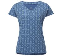 Sherpa - Women's Neha V-Neck Tee - T-shirt S blu