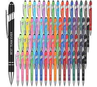 Sherr 120 penne stilo per touch screen, regalo di ringraziamento, 2 in 1, graziose, penne a sfera con punta stilo per eventi, feste, presenti, apprezzamento dei dipendenti (apprezzamento)