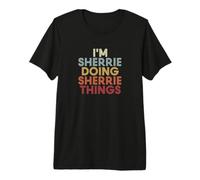 Sherrie Name Sherrie Personalized Name First Given Maglietta Premium