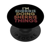 Sherrie Name Sherrie Personalized Name First Given PopSockets PopGrip Adesivo