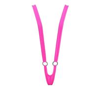 SHERRYLO Mini Micro Bikini Estremo Costume da Bagno Fionda Sexy Sling Bikini G String Perizoma Lingerie Bretella Microkini, 20107-fucsia, Taglia Unica