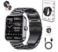 Sherum Trackpro 2.0, Sherum Outfany Trackpro 2.0, 1.91-Inch Touch Screen Bluetooth Hd Smartwatch, Ip67 Waterproof 50+ Sports Fitness Watch Compatible with Iphone and Android for Men Women (Black-C)