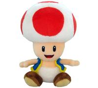 Nintendo Super Mario Rospo Rosso Peluche 20 Cm