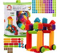 Sherwood Store Blocchi da costruzione 192 pcs - costruzioni a pettine per bambini da 3 anni