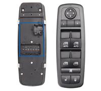 SHERXIBO Interruttore alzacristallo elettrico lato conducente compatibile con Cherokee 2014-17 Sostituire per: 68141894AA