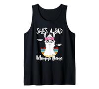 She's a Bad Momma Llama - Mama Funny - Vintage Mom Gift Canotta