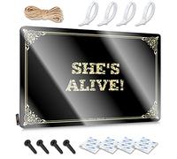 She's Alive! Riutilizzabile Shabby Chic - Decorazione artistica da parete per camera degli adolescenti (30 x 40 cm)