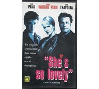 SHE'S SO LOVELY - SEAN PENN / JOHN TRAVOLTA / ROBIN WRIGHT PENN - VHS