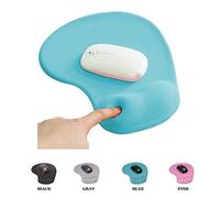 SHESHY Mousepad Poggiapolsi,Tappetino per Mouse,Gaming Mouse Pad con poggiapolsi - Con Comodo Supporto in Gel per Polso - Base in Gomma Antiscivolo，Ergonomico