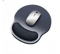 SHESHY Tappetino Mouse, Mousepad Poggiapolsi, Gaming Mouse Pad con poggiapolsi - Con Comodo Supporto in Gel per Polso - Base in Gomma Antiscivolo, Ergonomico