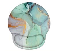 SHESHY Tappetino Mouse, Mousepad Poggiapolsi, Gaming Mouse Pad con poggiapolsi - Con Comodo Supporto in Gel per Polso - Base in Gomma Antiscivolo, Ergonomico Modelli nuovi Bello e alla moda