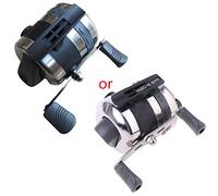 SHESSTILL Mulinello da Pesca per tiro con la Fionda dardo in Acciaio Inossidabile con Ruota da Pesca Chiusa per Caccia all'aperto