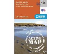 Shetland - Mainland South (Map) OS Explorer Active Map