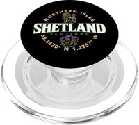 Shetland Scozia Isole del Nord Coordinate Etichetta PopSockets PopGrip per MagSafe