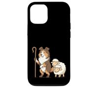 Shetland Sheep Dog Herder Herd - Divertente cane mamma papà Custodia per iPhone 12/12 Pro