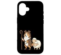 Shetland Sheep Dog Herder Herd - Divertente cane mamma papà Custodia per iPhone 16