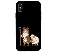 Shetland Sheep Dog Herder Herd - Divertente cane mamma papà Custodia per iPhone X/XS