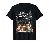 Shetland Sheepdog Christmas Tree Decorations Dog Lover Xmas Maglietta