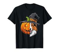 Shetland Sheepdog Pumpkin Jack O Lanterna Halloween Bambini Uomo Maglietta