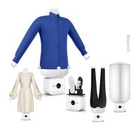 SHEUAO 1400W Stira Asciuga Camicie Pantaloni Panni Manichino Stiro Verticale Ferro Robot Asciugabiancheria,Timer da 0 A 60 Minuti,Cerniera Laterale per Una vestibilità Regolabile D