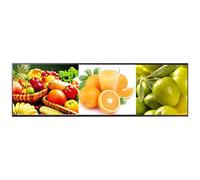 SHEUAO 43 Pollici Monitor LCD Portatile Allungato Bar,1920 * 360/3840 * 720 IPS Display A Lunga Striscia,Ingresso Video USB,Supporto Video Autoplay,Visualizzati in Aree Separate 2K