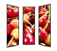 SHEUAO Monitor LCD Portatile Allungato Bar,1920x360 Display A Lunga Striscia 1920x360,Luminosità: Regolabile da 250 A 400 CD/M²,Ingresso Video USB,Supporto Video Autoplay 34in