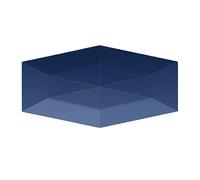 SHEUAO Tenda di Copertura per Ombrellone Parasole Universale per Auto,Ombrello per Tettoia per Auto per Tenda Esterna,Automatico con Telecomando Navy-4.2m/13.8ft