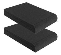 SHEUTSAN Confezione da 2 cuscinetti isolanti per monitor da studio, cuscinetti di isolamento acustico ad alta densità, pannelli di isolamento per altoparlanti, cuscinetti in schiuma per monitor da 5