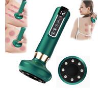 Shevitality Cellulite Massager, 12 Levels Adjustable Rechargeable She Vitality Cellulite Massager, Anti Cellulite Massage Tool, Massage Abdominal Belly Thighs Butt Neck, Targets Stubborn Fat (Green)