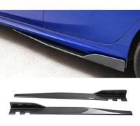 SHEYSNAOA Minigonne Laterali Auto per Alfa Romeo Giulia 952 (2016 2017 2018 2019 2020 2021 2022 2023 2024), Estensione Laterale Diffusore Separatore Laterale Kit Alettoni,Carbon Fiber